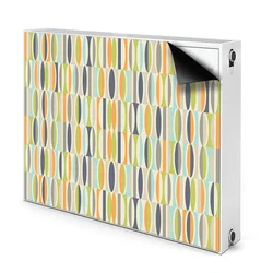 tulup.si Pokrov radiatorja Retro vzorec 80x60 cm