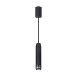 Viseći luster na sajli VERTICAL 1xGU10/8W/230V crna