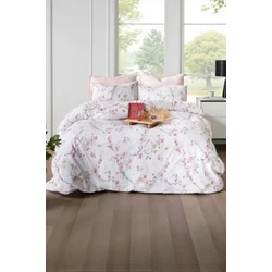 Komplet set posteljina Cotton 200x220cm Sakura Pudra - Francuski ležaj ( VLK000423-sakurapudra )