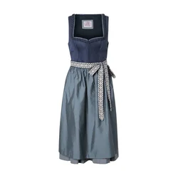 MARJO Dirndl Reichenfels mornarska/ciklama/off-bela