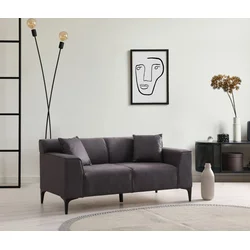 ATELIER DEL SOFA 2-Seat Sofa dvosed New Petra 2 Anthracite