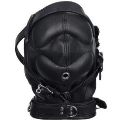 Leatherix Dominator Deprivation Leather Mask