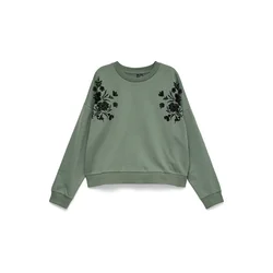 Vero Moda Tall Majica zelena / črna