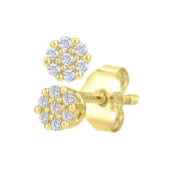 DIAMANT LETERNEL Uhani zlata