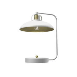 Stona lampa FELIX 1xE27/60W/230V bela
