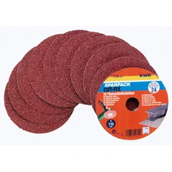 KWB samolepljivi brusni papir 115 mm, GR24 10/1, ?22mm, za ugaonu brusilicu ( KWB 49715824 )