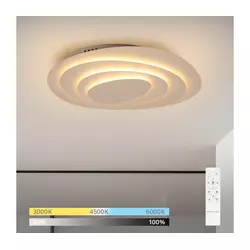 Brilagi - LED prigušiva stropna lampa MODERN LED/67W/230V 46x55 cm + sa daljinskim upravljačem