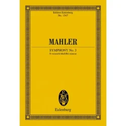 MAHLER:SYMPHONY NO.3 STUDY SCORE