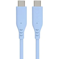 PremiumCord Silicone USB-C 60W 480Mbps Blue 1,5 m USB kabel