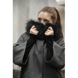 BOUCLÉ MODA Ženski kaput Odri, Sivi