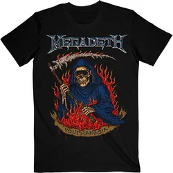 Megadeth Majica Youthanasia Flames Unisex Black M