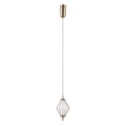 ITALUX PND-34403-1-HBR - LED luster na sajli SEVILLA LED/5W/230V 3000K zlatna