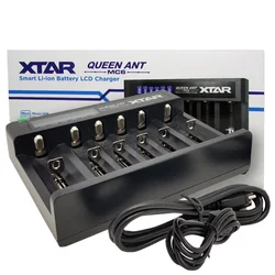 XTAR Punjač baterija Queen Ant MC6 XTAR, Li-Ion