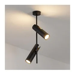 Brilagi - luster na štangu BRANCH 2xGU10/30W/230V crna