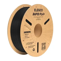 Elegoo ELEGOO Rapid PLA+ Filament (Črna)