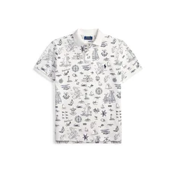 Polo Ralph Lauren Majica  mornarska / bela