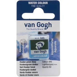 Van Gogh Watercolour Pan Hooker Green Deep