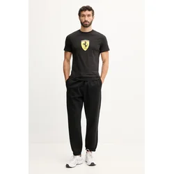 Bombažna kratka majica Puma Ferrari