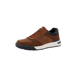 TOM TAILOR Nizke superge temno modra / karamel