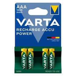 VARTA HR03 1000mAh Punjive baterije 4/1