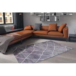 Conceptum Hypnose Tepih Funk Chenille 60, 75x150cm, Sivi