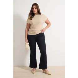 Trendyol Curve Ženska bluza Tbbss25Af00119, Bež