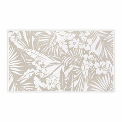 Lessentiel Maison Peškir za plažu 100x180cm Svetlobraon-Beli