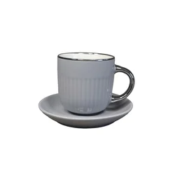 PORCELAN SET ZA KAFU 140ml 6/1 (SIL/GR) RXG-N26004B