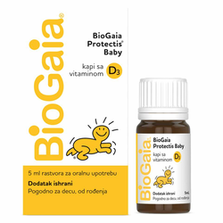 BioGaia Protectis Baby Kapi sa vitaminom D3, 5 ml