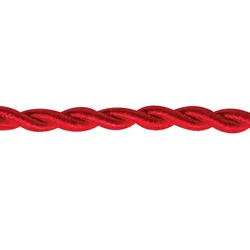 DEKORATIVNI KABEL 3×0,75mm IP20 CRVENI