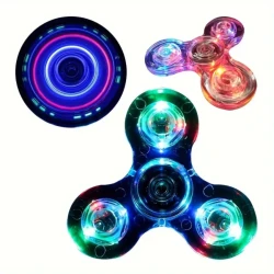 Jojoy Fidget Spinner with LED lights | LUMISPIN, (22072722)
