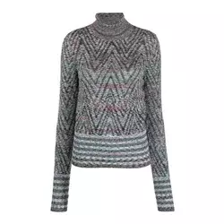 Missoni Ženski džemper DS22WN0CBK017L-S91AW, Šareni