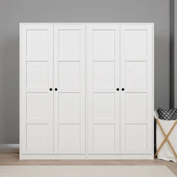 HANAH HOME Ormar bele boje Lucas 1600 86