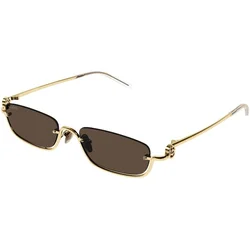 Gucci GG1278S 001 ONE SIZE (55) Zlata/Rjava