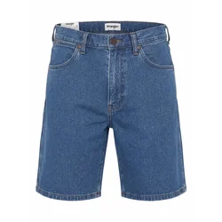 WRANGLER Kavbojke LIGHT & SOFT FRONTIER DARK STONE SHORTS moder denim