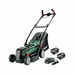 BOSCH Akumulatorska kosilnica UniversalRotak 2x18V-37-550