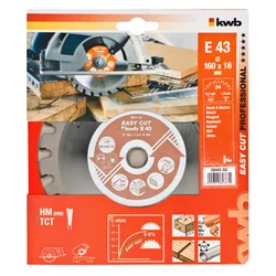 KWB easy-cut rezni disk za cirkular 160x16, 24Z, HM, univerzalni ( KWB 49584333 )