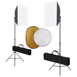 Fotografska oprema sa svjetlima softbox i reflektorom