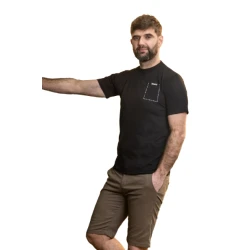 Doumos Muška majica, Crna