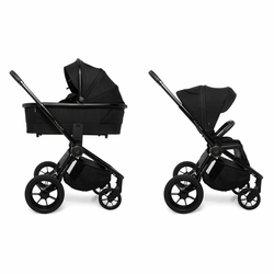 Muuvo Kolica za bebe Quick SE 2u1, 0-22 kg, Crna