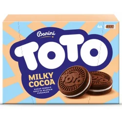 KEKS SENDVIC TOTO MLEKO BANINI 195G