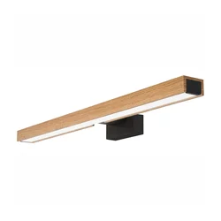 Brilagi-LED Osvetljenje za kupatilsko ogledalo WOODY MIRROR LED/12W/230V IP44 hrast/crna