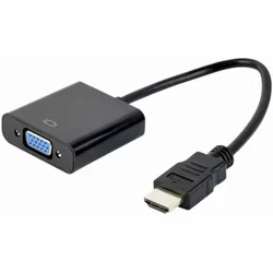 GEMBIRD - VIDEO Adapter HDMI to VGA HD15, M/F, Black