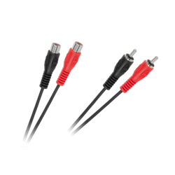 Kabel 2 x RCA vtič - 2 x RCA vtičnica 3m