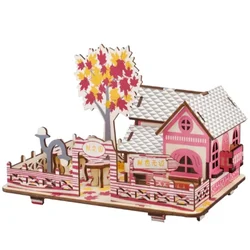 Čarolijashop 3d drvena eko slagalica - JESENJA BAJKA ( 1251)