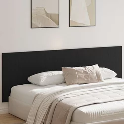 Uzglavlje za krevet Zidne Crni hrast 160 x 1.5 x 80.5 cm