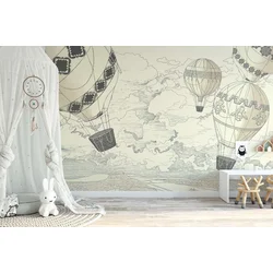 Wallity Tapete za zid MDK-00157, 100x100 cm, Šarena