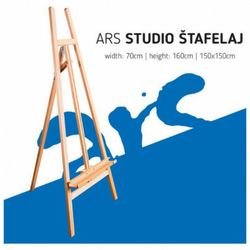 Štafelaj studio 70x160cm/150x150cm