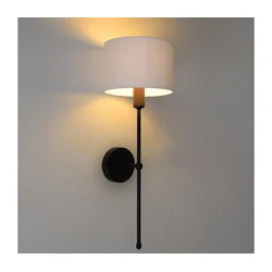 Zidna lampa MADELA 1xE14/40W/230V bela/crna