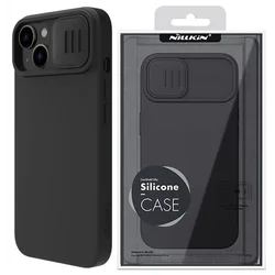 Maska za iPhone 14 Plus Nillkin CamShield Silky Magnetic crna